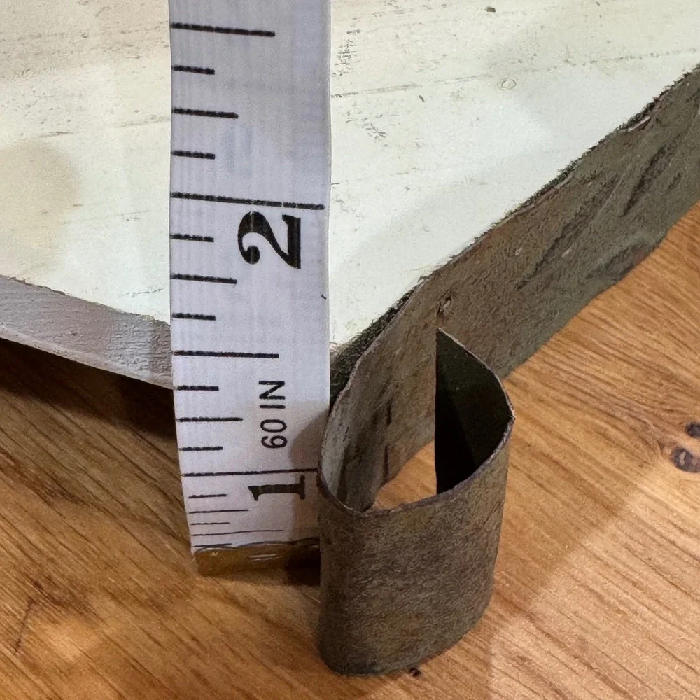 Rustic Birdhouse Wall Hook Distressed Wood Metal Farmhouse Decor White Green